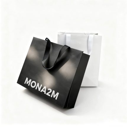 Custom Handle Boutique Paper Bags